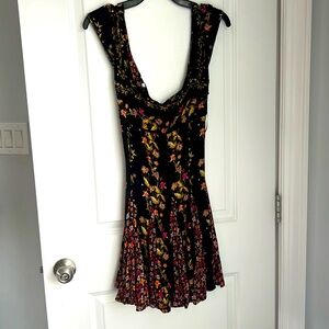 Free people Floral mini dress
